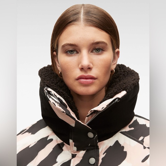 ♥️🔥♥️ MOOSE KNUCKLE BAISLEY PUFFER ROSE SMOKE CAMO size M♥️🔥♥️ - Picture 7 of 14